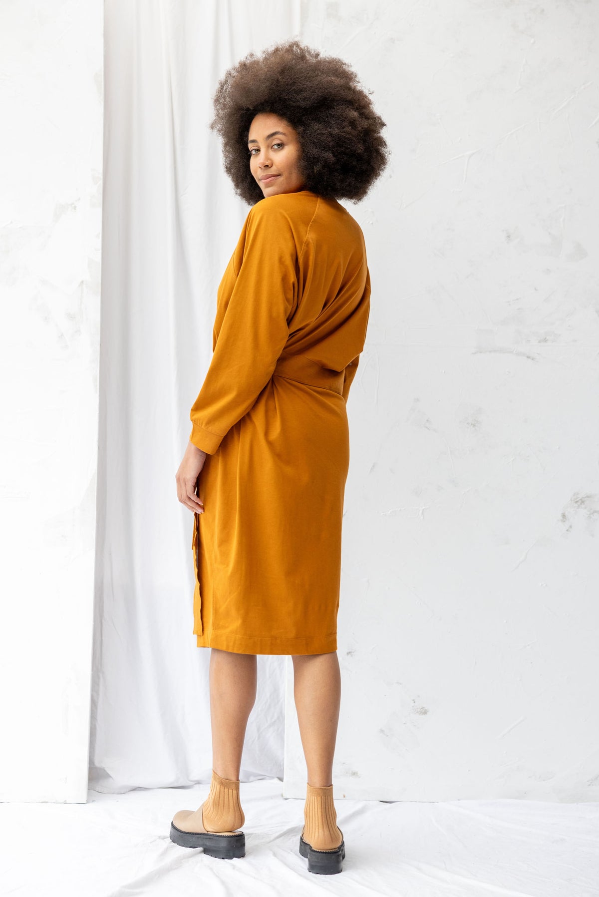ReCreate Clothing | Unbound Dress | Rust