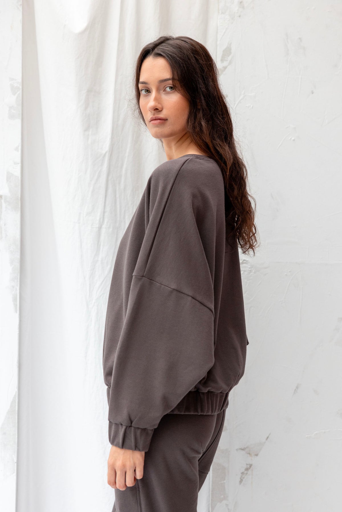 ReCreate Clothing | Signal Sweatshirt | Charcoal