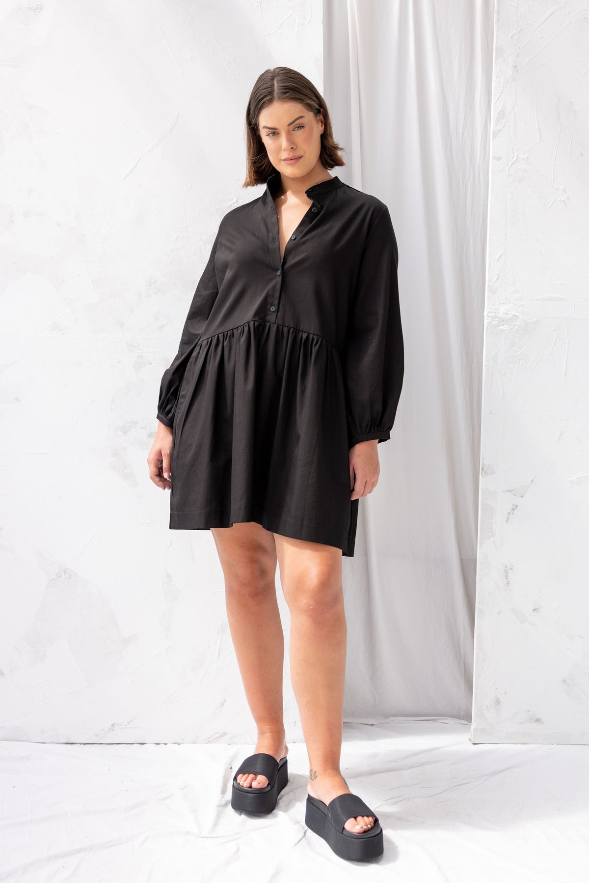 ReCreate Clothing | Industry Dress | Black