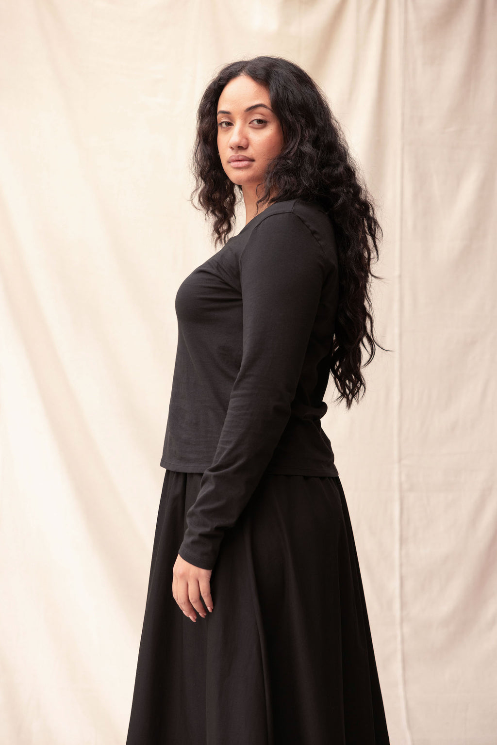 ReCreate Clothing | Monday Top | Black
