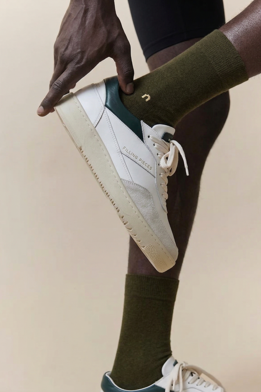 Nooan | Hamilton Possum Merino Wool Socks | Military Olive